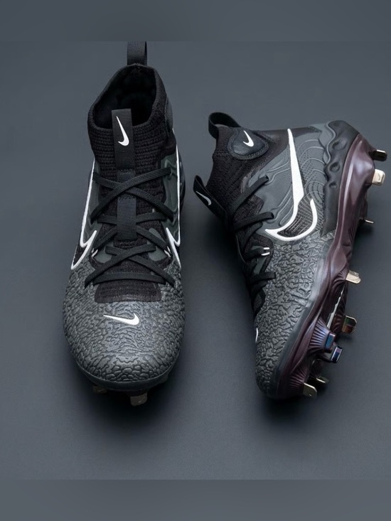 Nike Other - Nike Alpha Huarache NXT Men's Metal Baseball Cleats Black sz 8.5 DJ6517-010